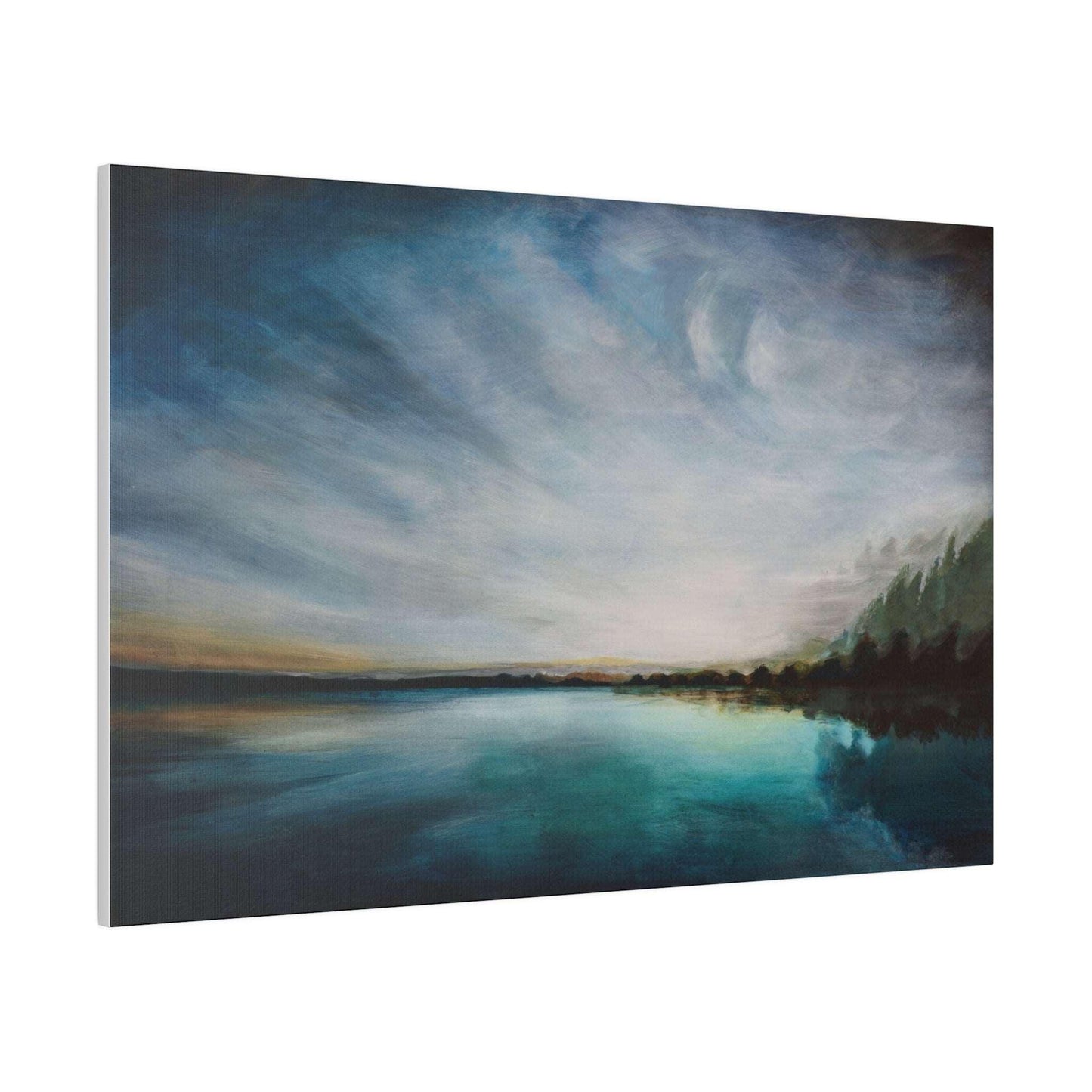 Canvas Art Print - Myall Lake Sunset - Polly Barton