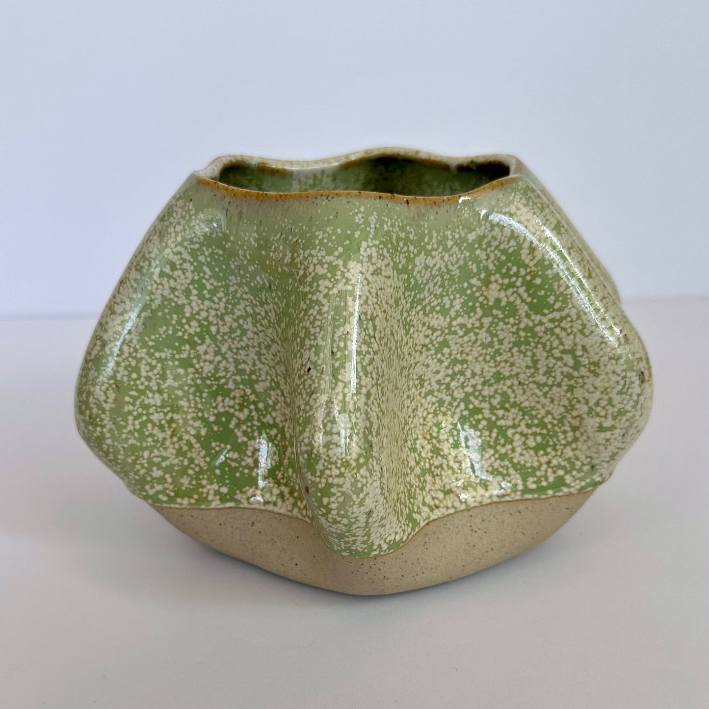6-Sided Planter Pot - Mint Green