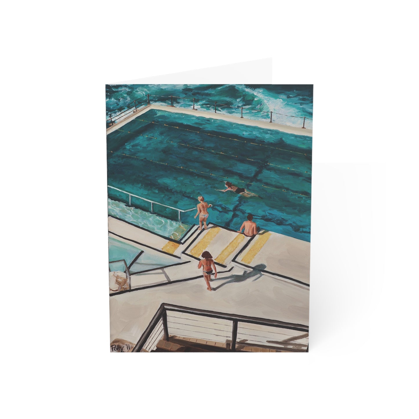 Blank Greeting Cards Pack - Icebergs Bondi Beach