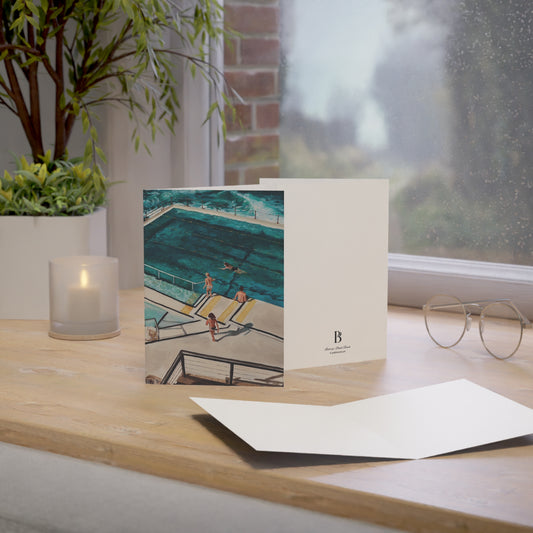 Blank Greeting Cards Pack - Icebergs Bondi Beach