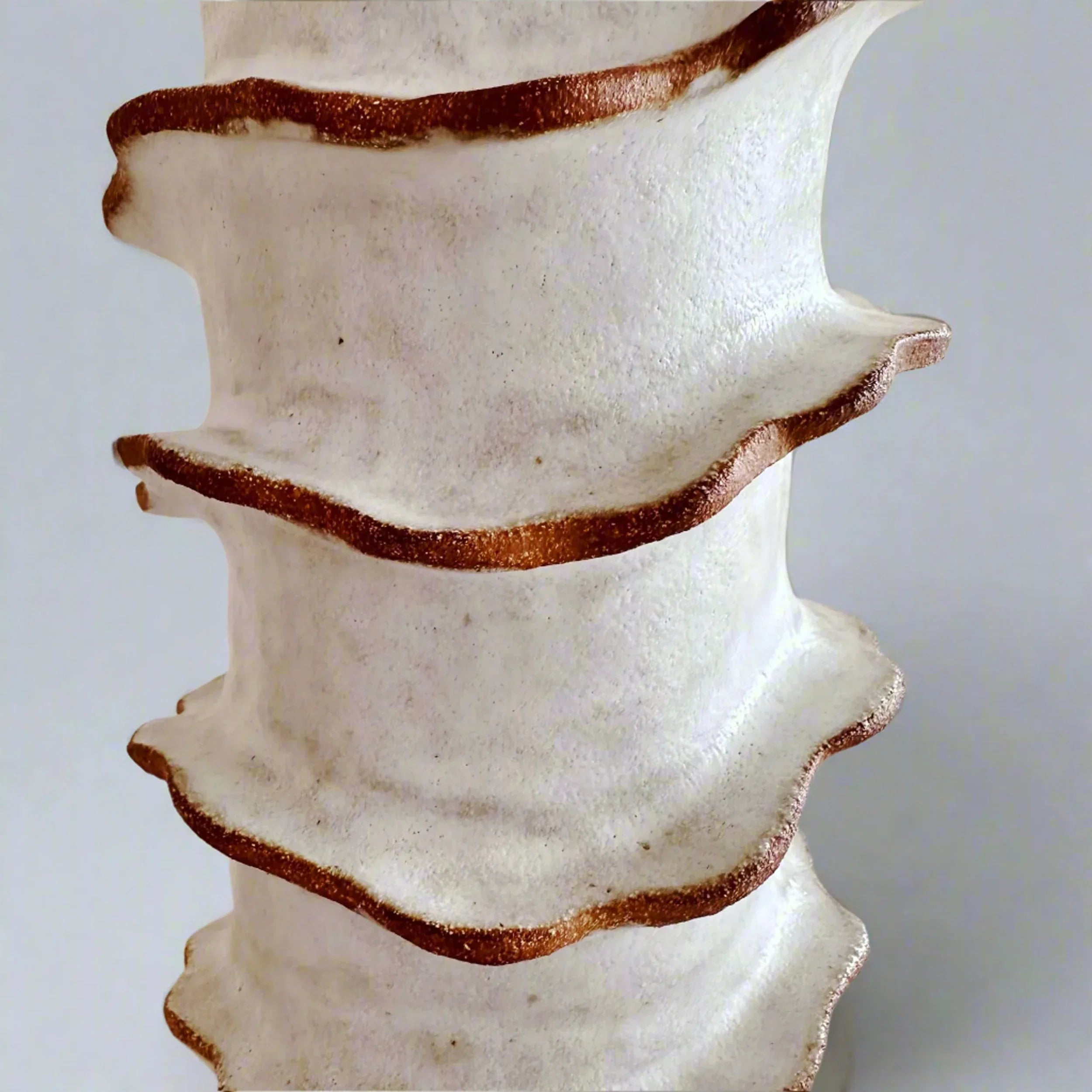 Bronte Tall Spiral Cylindrical Vase