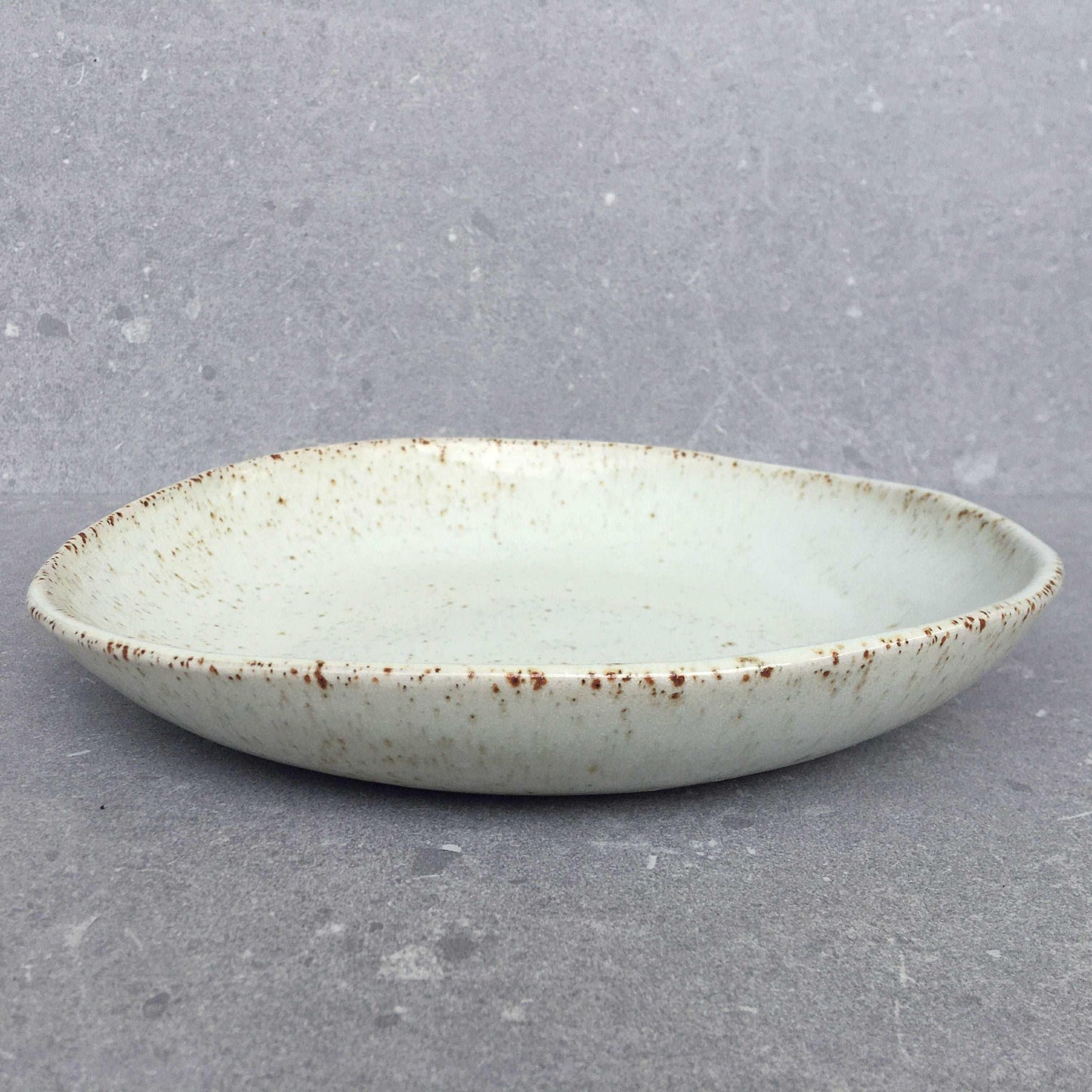 Speckled Shallow Serving Bowl - Polly Barton