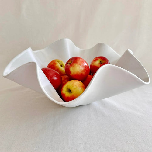 Oversized Wave Bowl - Fruit Bowl