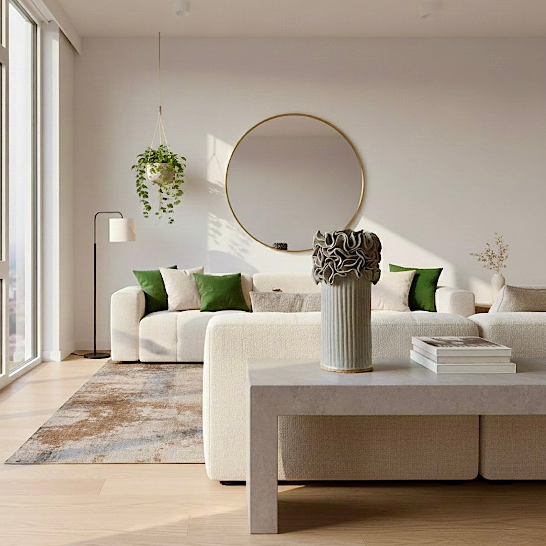 Oversized Ruffle Vase Interior Design