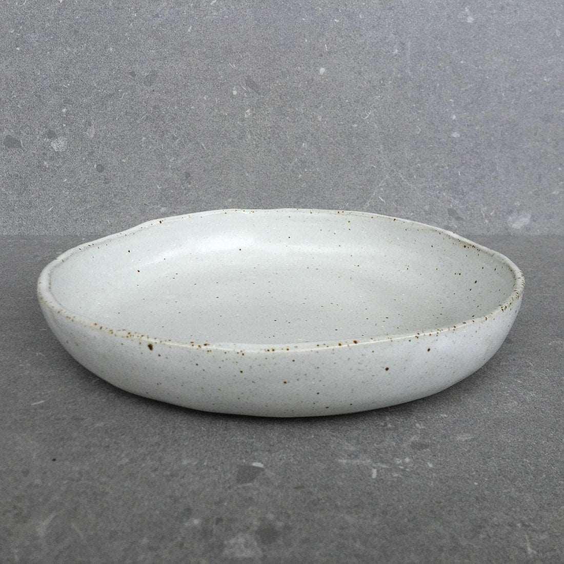 Speckled Shallow Serving Dish - Polly Barton