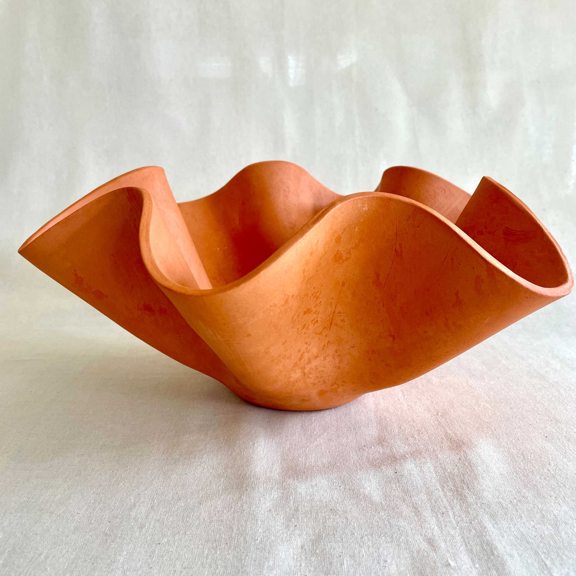 Terracotta Wave Bowl - Large