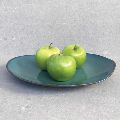 Rockpool Turquoise Platter - Polly Barton