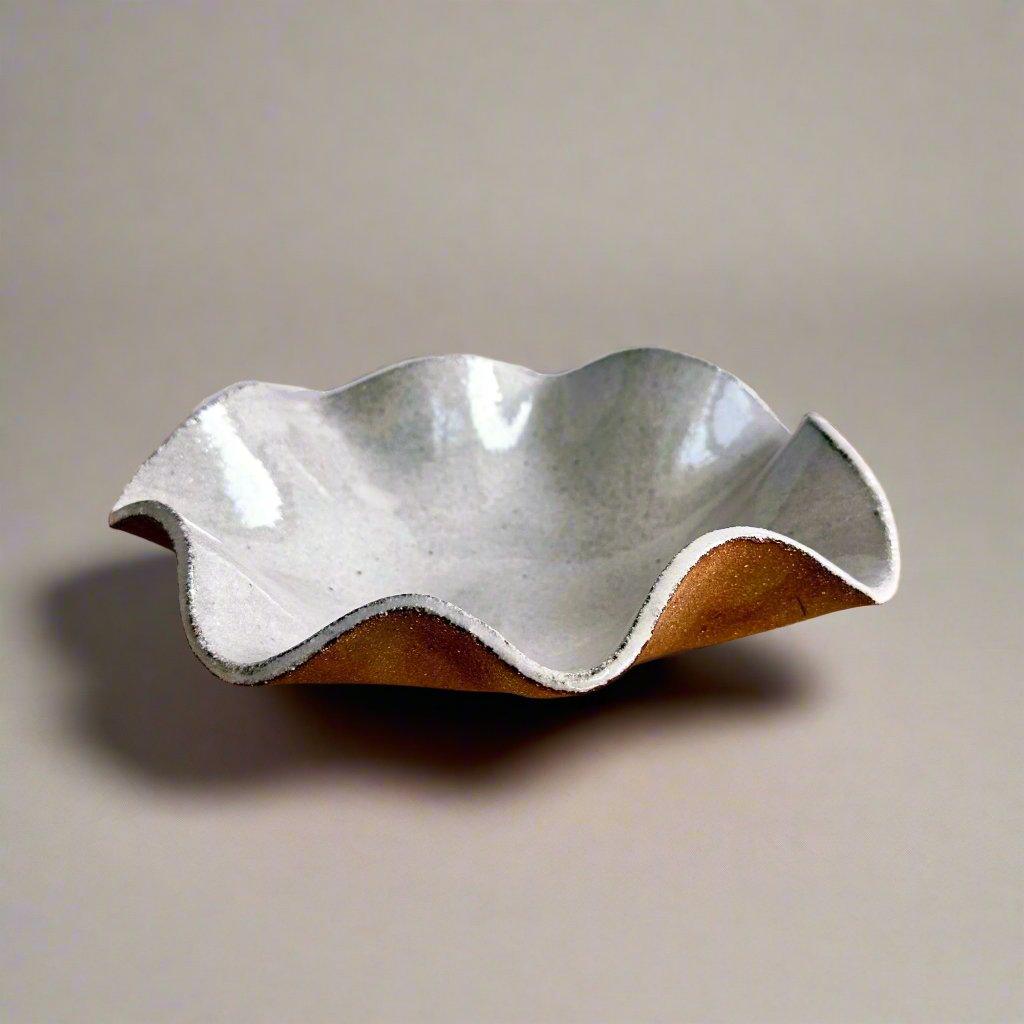 Warm Stone Wave Bowl - Medium