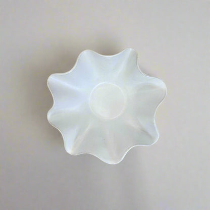 White Wave Bowl - Medium - Polly Barton