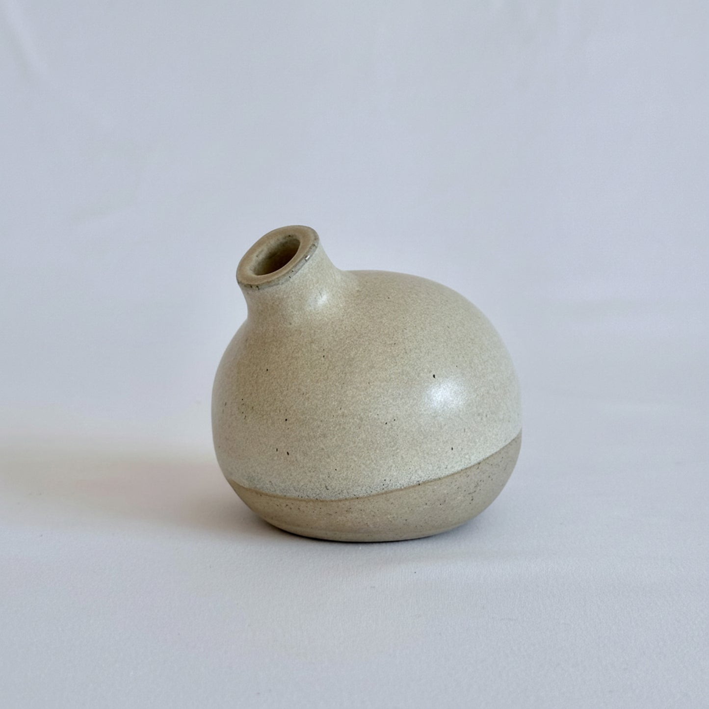 Turquoise & Beige Bud Flower Vases - Small