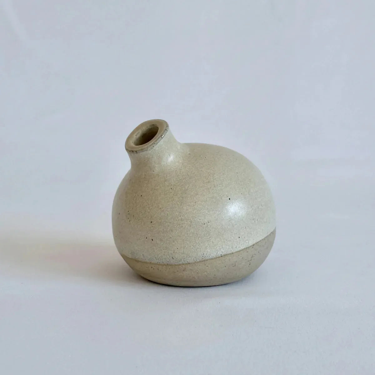 Beige Bud Flower Vases - Small
