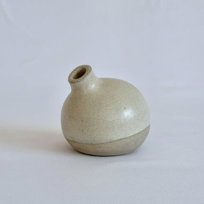 Turquoise & Beige Bud Flower Vases - Small