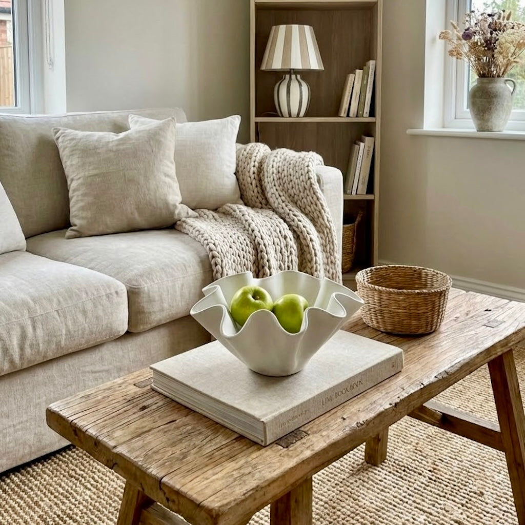 High Sided Wave Bowl - Interior Design