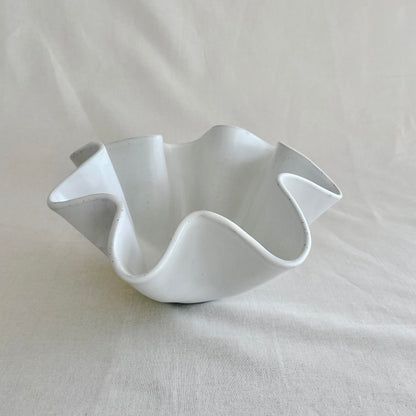 High Sided Wave Bowl - Medium White - Cronulla