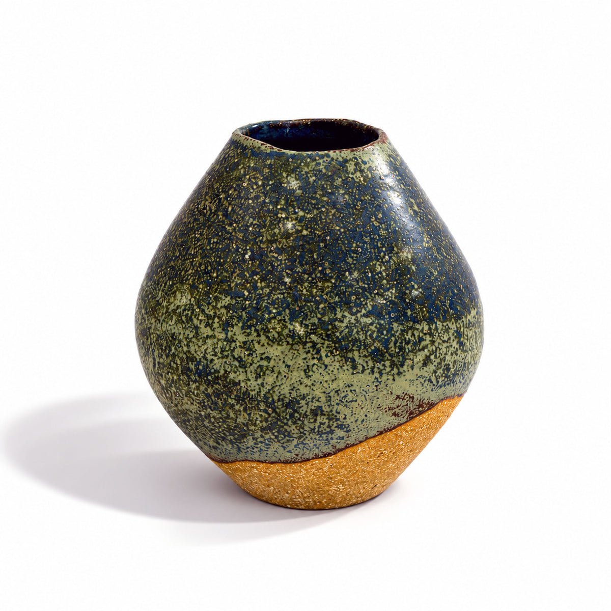 Small Rounded Vases - Organic Glazes