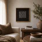 Whispering Pines - Ready To Hang Wall Art - 62x62cm