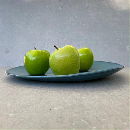 Rockpool Large Turquoise Platter - Polly Barton